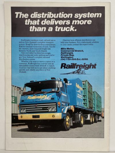 RAILS: New Zealand's Rail Transport Journal - December 1986
