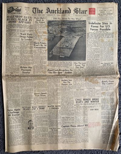 OLD NEWSPAPER: The New Zealand Herald - Tuesday, 7 October 1952