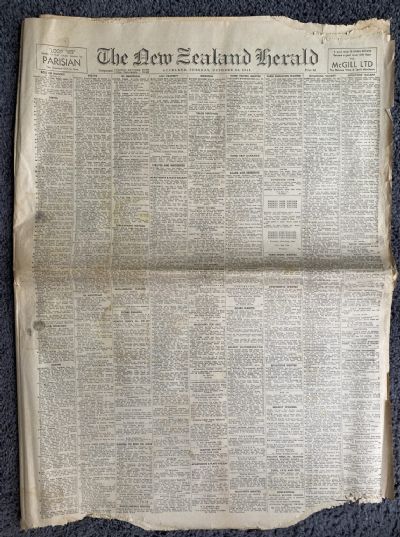 OLD NEWSPAPER: The New Zealand Herald - Friday, 14 October 1958