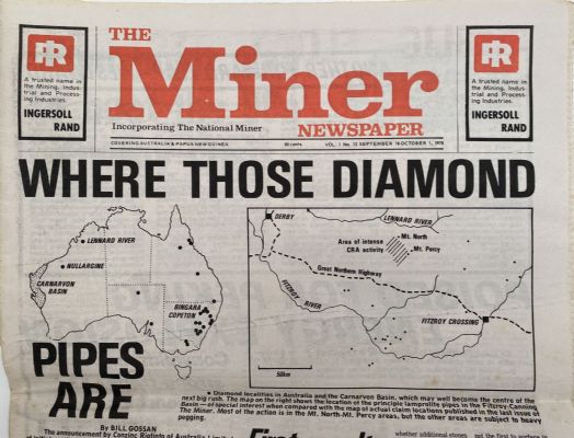 OLD NEWSPAPER: The Miner - Vol. 1, September / October 1978