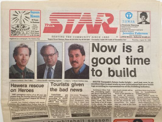 OLD NEWSPAPER: The Hawera Star - Thursday, 22 August 1996