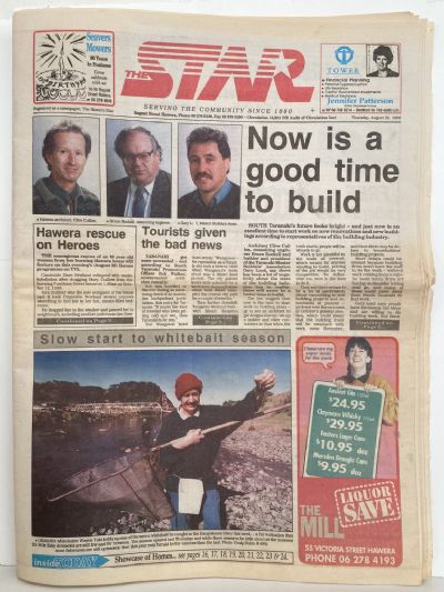 OLD NEWSPAPER: The Hawera Star - Thursday, 22 August 1996