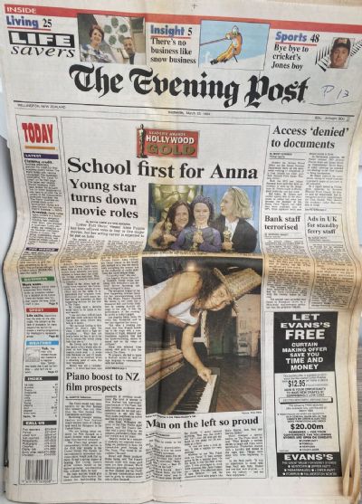 OLD NEWSPAPER: The Evening Post, Wellington - Wednesday, 23 March 1994