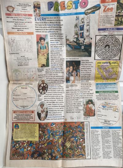 OLD NEWSPAPER: The Evening Post, Wellington - Tuesday, 27 July 1999