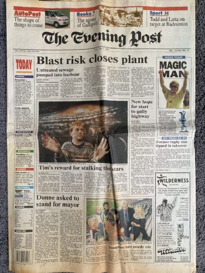 OLD NEWSPAPER: The Evening Post, Wellington - Friday, 5 May 1995