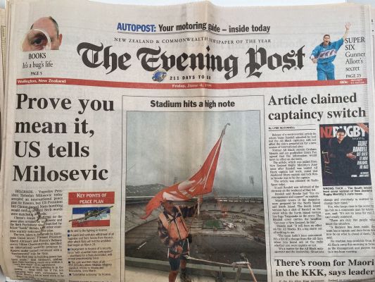 OLD NEWSPAPER: The Evening Post, Wellington - Friday, 4 June 1999