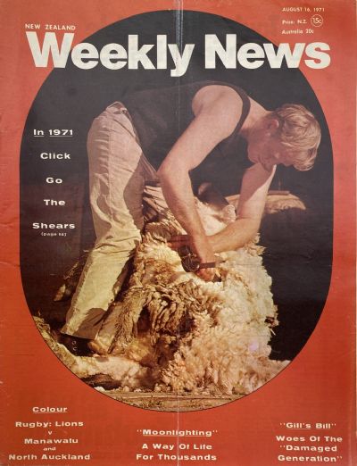 OLD NEWSPAPER: New Zealand Weekly News - No. 5618, 16 August 1971