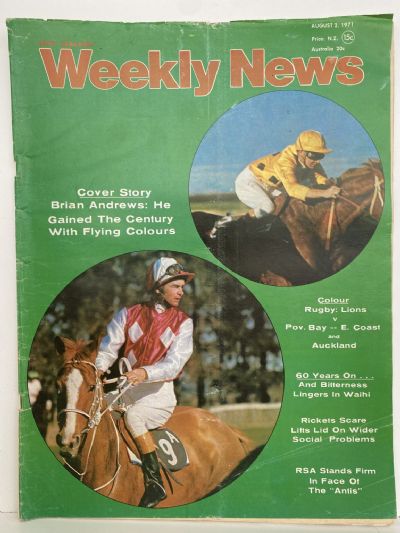 OLD NEWSPAPER: New Zealand Weekly News - No. 5616, 2 August 1971
