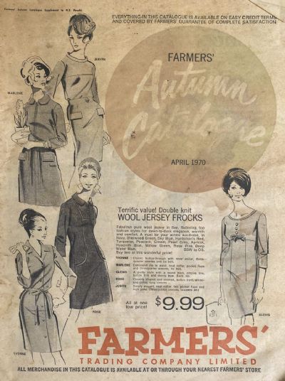 OLD NEWSPAPER: Farmers Trading Company - Autumn Catalogue, April 1970
