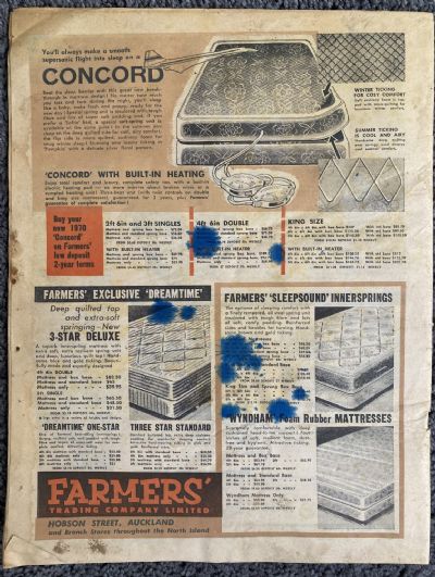 OLD NEWSPAPER: Farmers Trading Company - Autumn Catalogue, April 1970