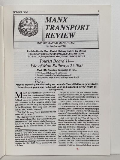 MANX TRANSPORT REVIEW