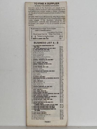 HENDERSON MAP DIRECTORY 1986