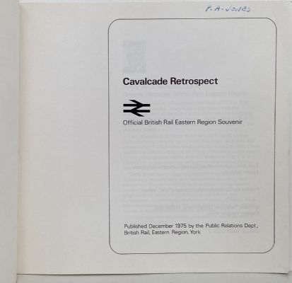 CAVALCADE RETROSPECT A companion to Cavalcade Reflections