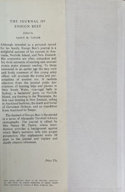 THE JOURNAL OF ENSIGN BEST 1837-1843