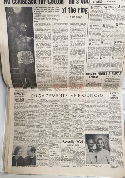 OLD NEWSPAPER: The New Zealand Herald - Saturday, 28 December 1969 Moon Landing