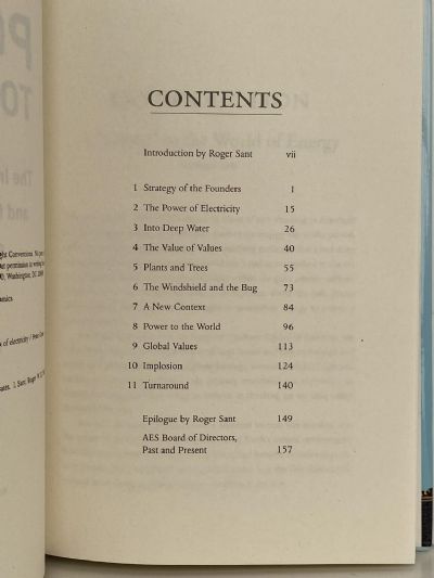 POWER TO THE PEOPLE: The Inside Story of AES and the Globalization of Electricity