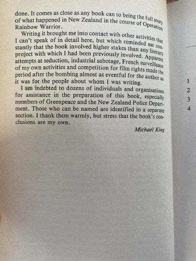 DEATH OF THE RAINBOW WARRIOR