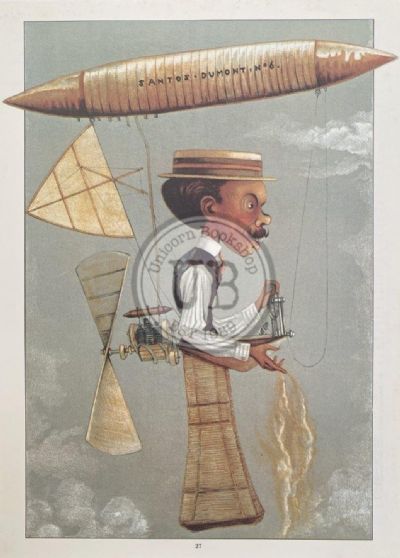 VINTAGE POSTER: Santos Dumont 1901