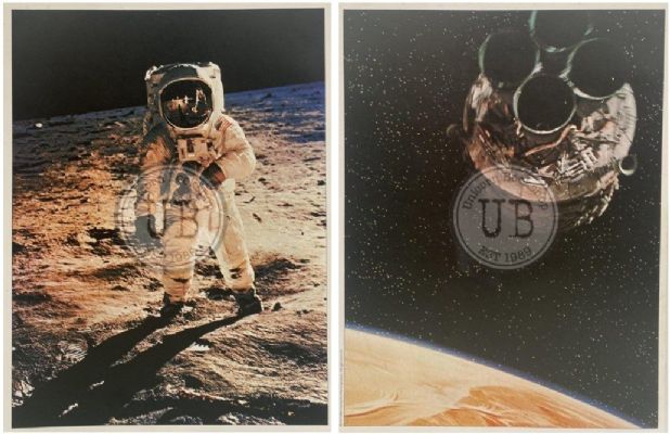 VINTAGE POSTER: Moon Landing 1969