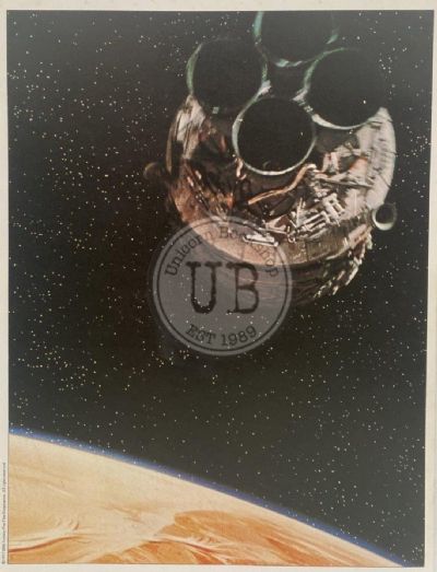 VINTAGE POSTER: Moon Landing 1969
