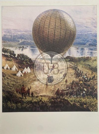 VINTAGE POSTER: Early Ballooning