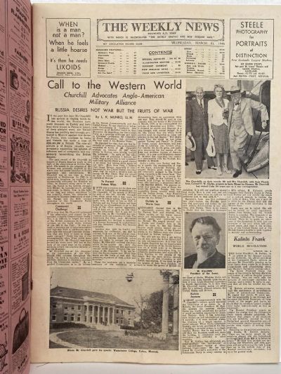 OLD NEWSPAPER: The Weekly News - No. 4294, 13 March 1946