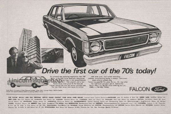 VINTAGE NEWSPAPER ADVERT: 1970 Ford XW Falcon