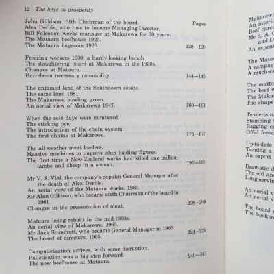 THE KEYS TO PROSPERITY: The Centennial History of Southland Frozen Meat Ltd