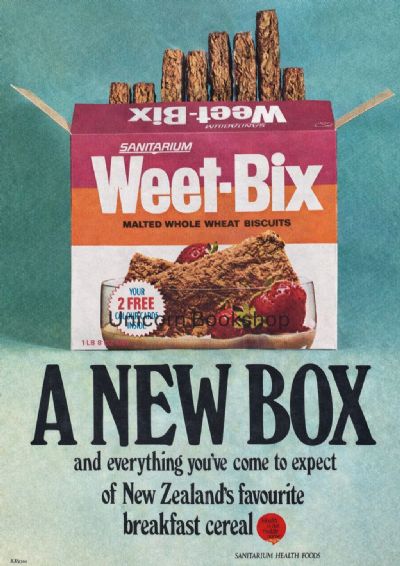 VINTAGE POSTER: Sanitarium Weet Bix 1971