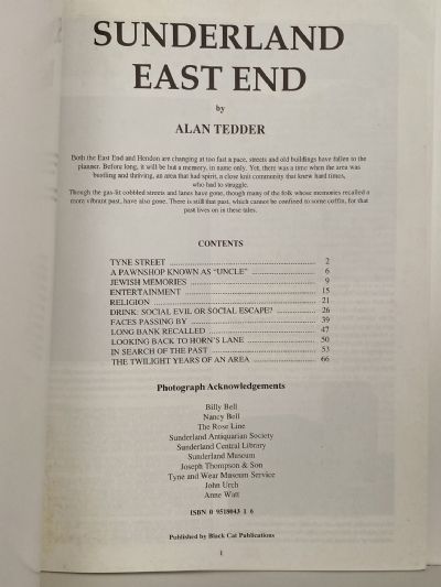 SUNDERLAND EAST END