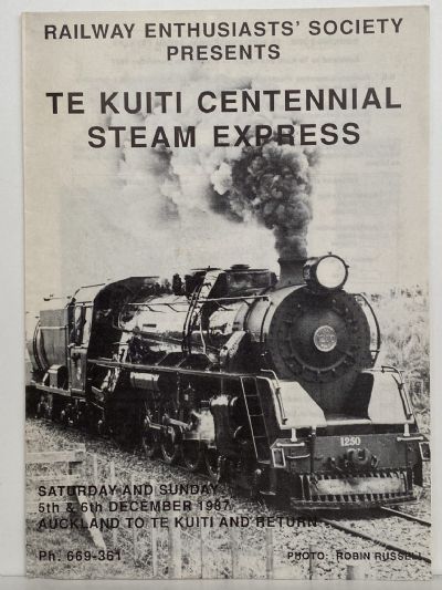 TE KUITI CENTENNIAL STEAM EXPRESS