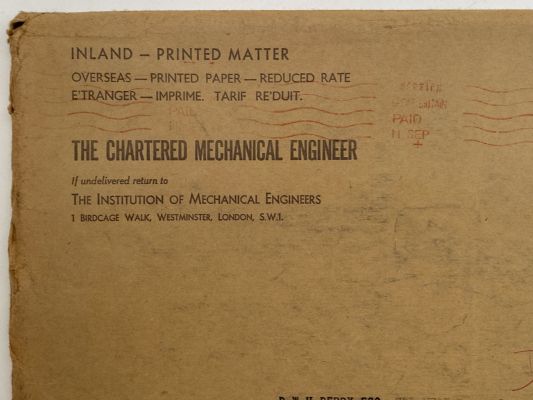 The Chartered Mechanical Engineer - September 1968