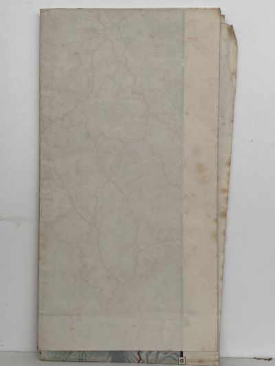 VINTAGE MAP: Rotorua Lakes 1950s