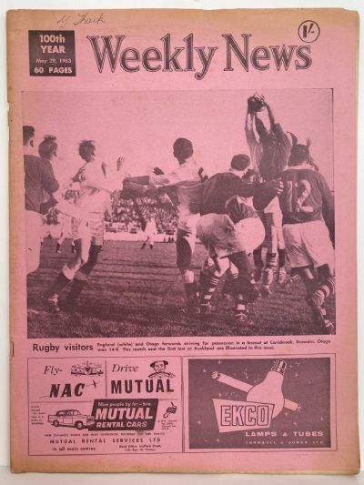 OLD NEWSPAPER: The Weekly News - No. 5192, 29 May 1963