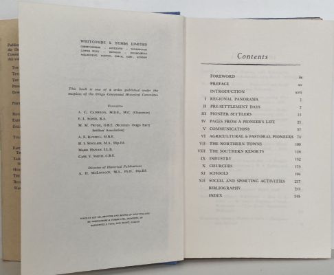 NORTHERN APPROACHES History of Waitati, Waikouaiti, Palmerston, Dunback, Moeraki, Hampden