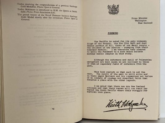 THE MAN WHO REFUSED TO DIE: Teehu Makimare's 2000 mile drift in an open boat across the South Seas