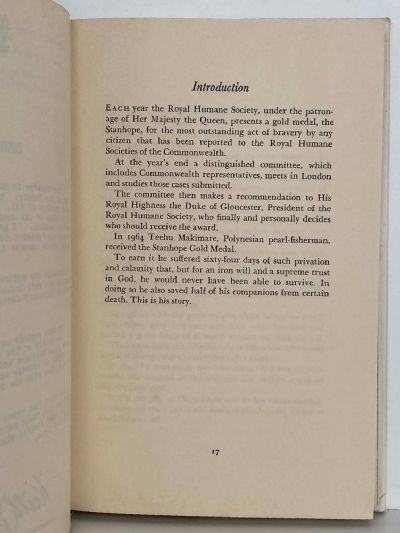 THE MAN WHO REFUSED TO DIE: Teehu Makimare's 2000 mile drift in an open boat across the South Seas