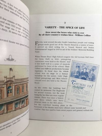 THEATRE ROYAL - TIMARU: A Short History