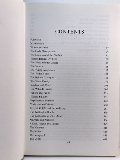 VICKERS AIRCRAFT: Since 1908