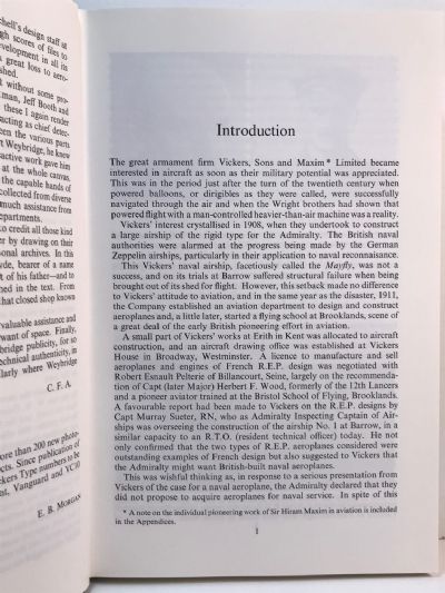 VICKERS AIRCRAFT: Since 1908