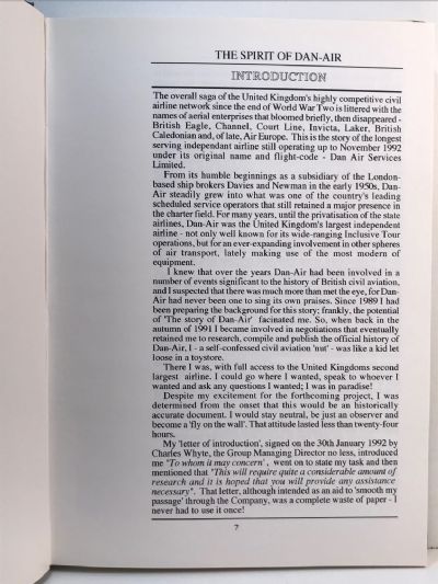 THE SPIRIT OF DAN-AIR