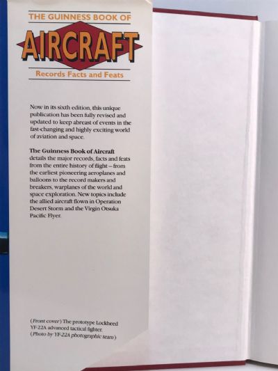 THE GUINNESS BOOK OF AIRCRAFT: Records Facts and Feats