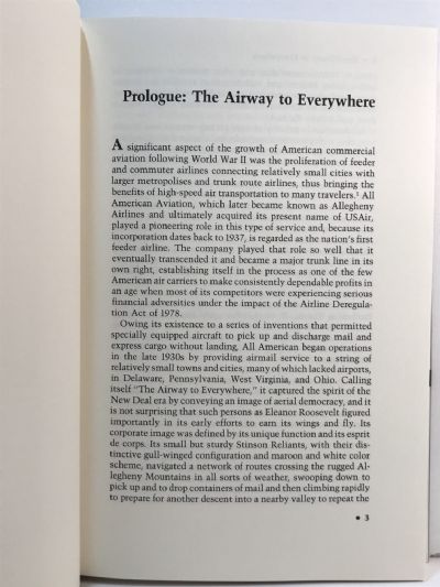 THE AIRWAY TO EVERYWHERE: A History of All American Aviation 1937-1953