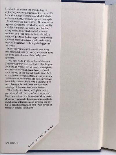 SOVIET TRANSPORT AIRCRAFT SINCE 1945