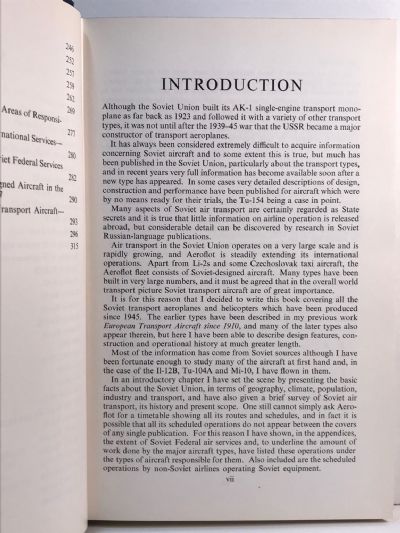 SOVIET TRANSPORT AIRCRAFT SINCE 1945