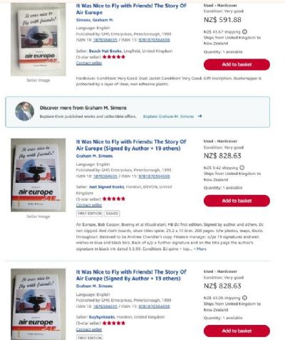 IT WAS NICE TO FLY WITH FRIENDS! The Story of Air Europe