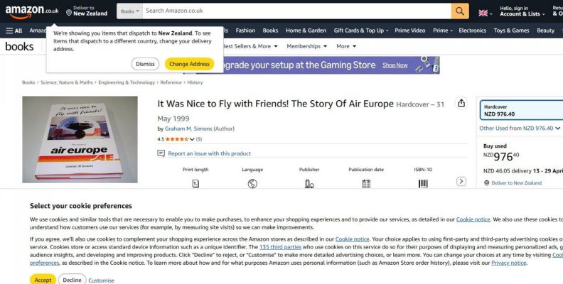 IT WAS NICE TO FLY WITH FRIENDS! The Story of Air Europe