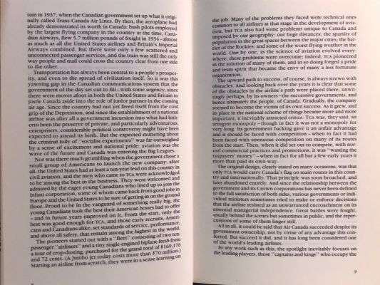 IT SEEMS LIKE ONLY YESTERDAY: Air Canada The First 50 Years