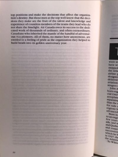 IT SEEMS LIKE ONLY YESTERDAY: Air Canada The First 50 Years