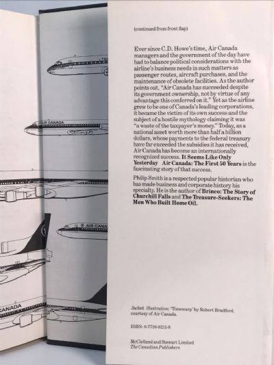 IT SEEMS LIKE ONLY YESTERDAY: Air Canada The First 50 Years